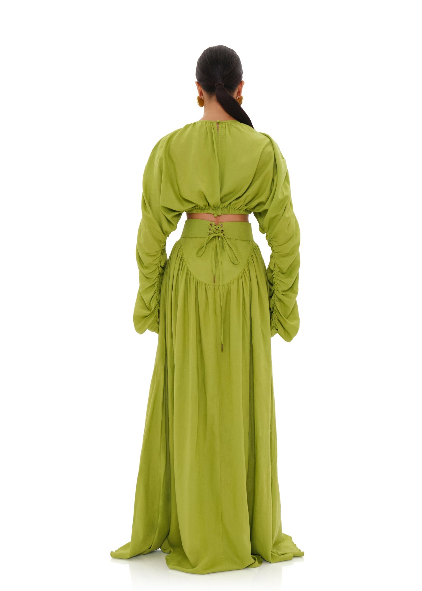 Pado Crop Top | Lime