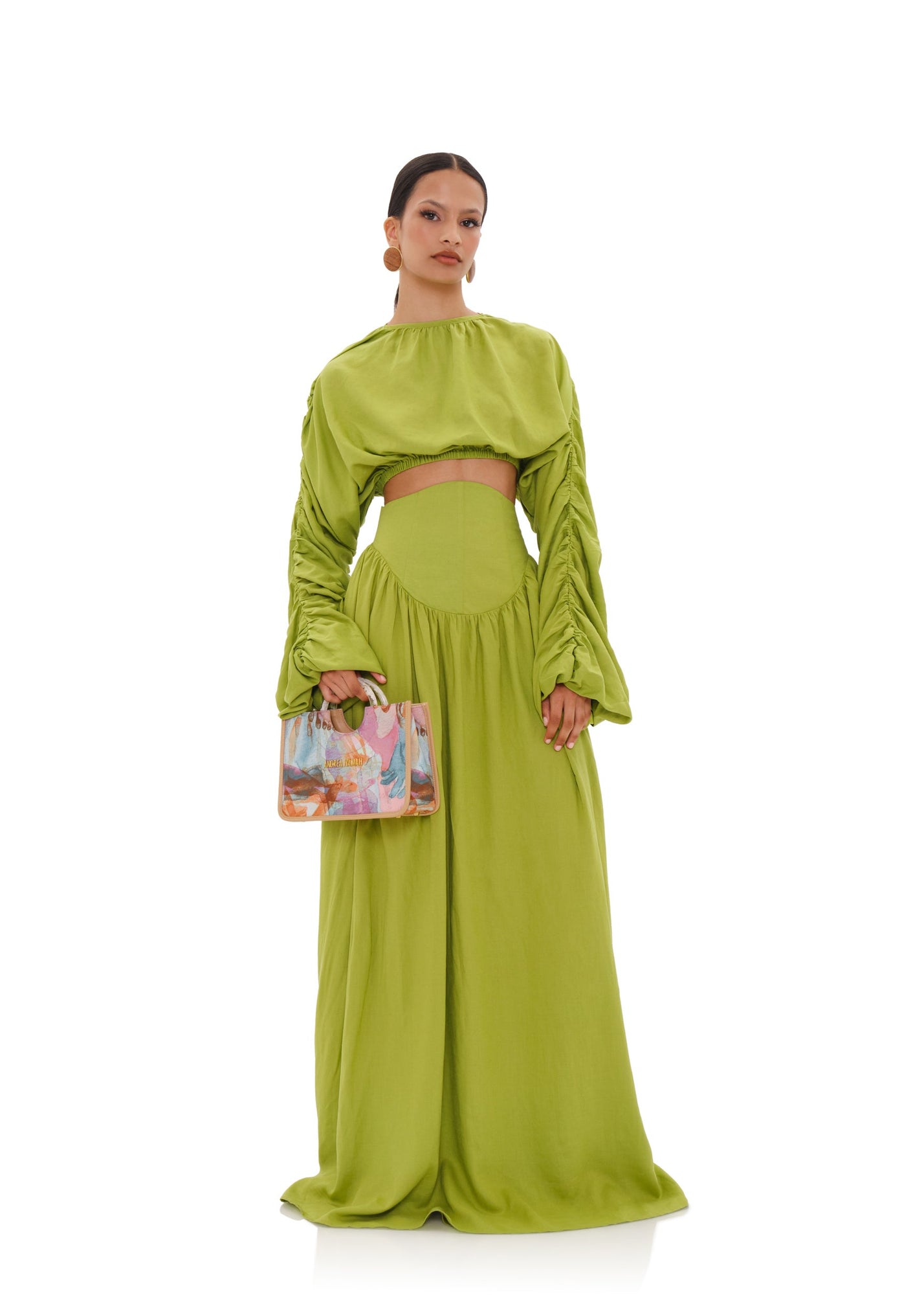 Pado Crop Top | Lime