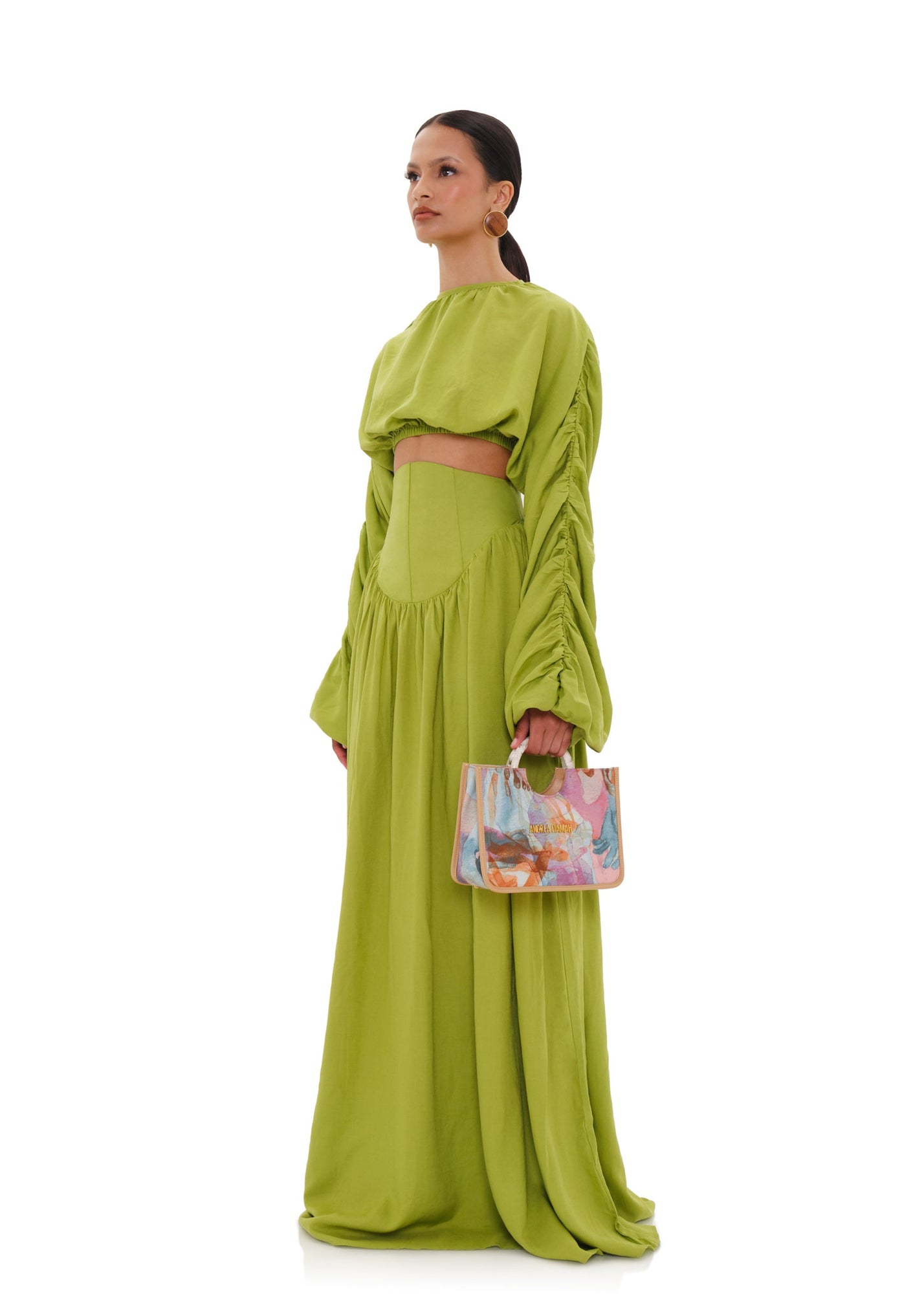 Pado Crop Top | Lime