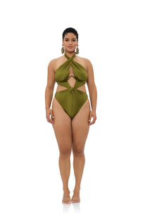 Nayo One Piece Swimsuit | Emerald