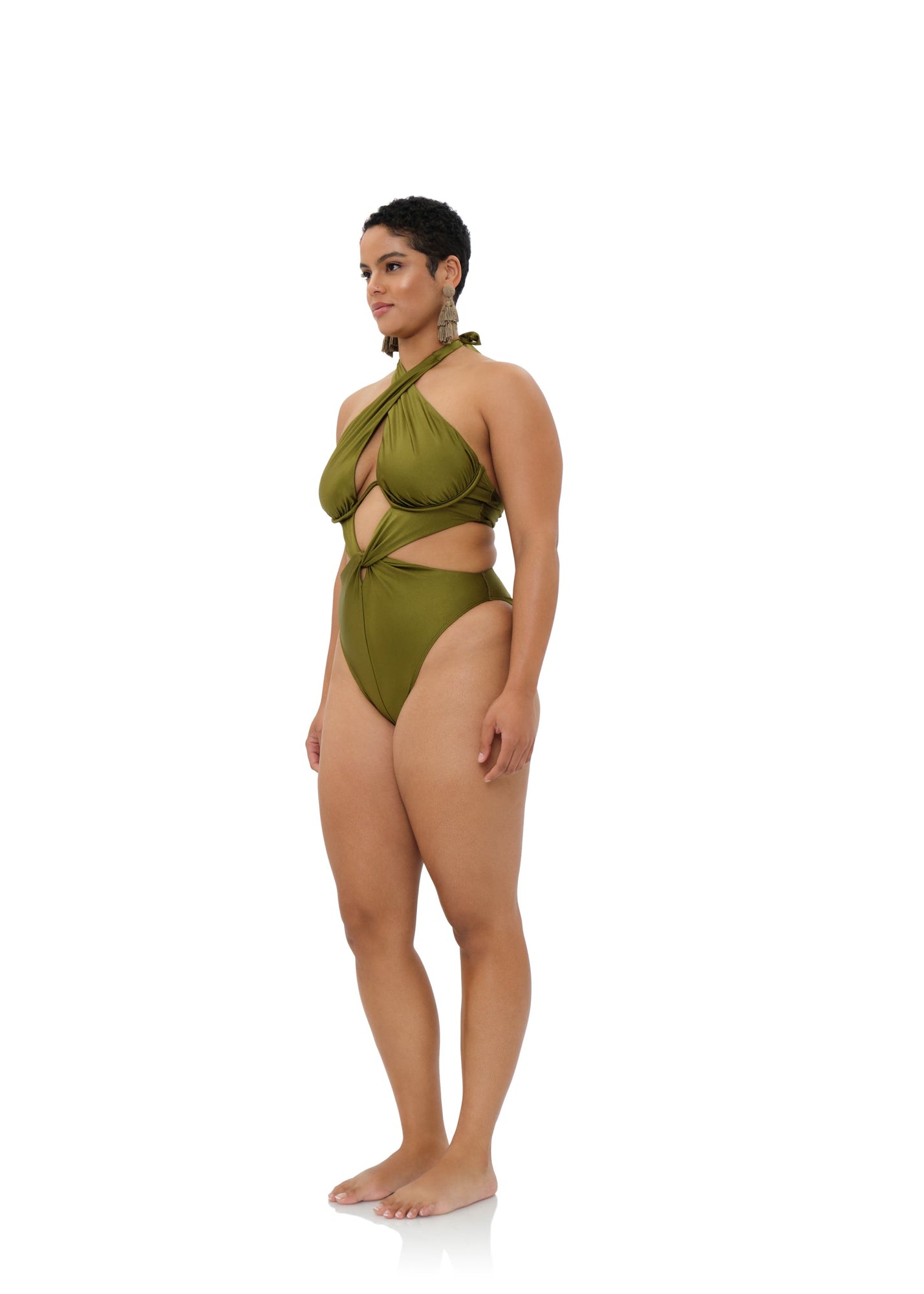 Nayo One Piece Swimsuit | Emerald