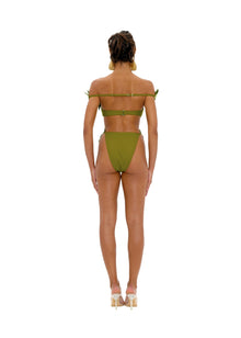 Mona Bikini Top | Olive