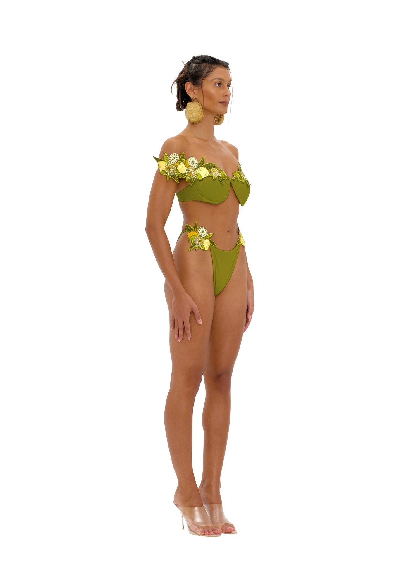 Mona Bikini Top | Olive