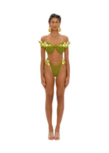 Mona Bikini Bottom | Olive