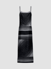 Angie Camisole Dress | Black/White