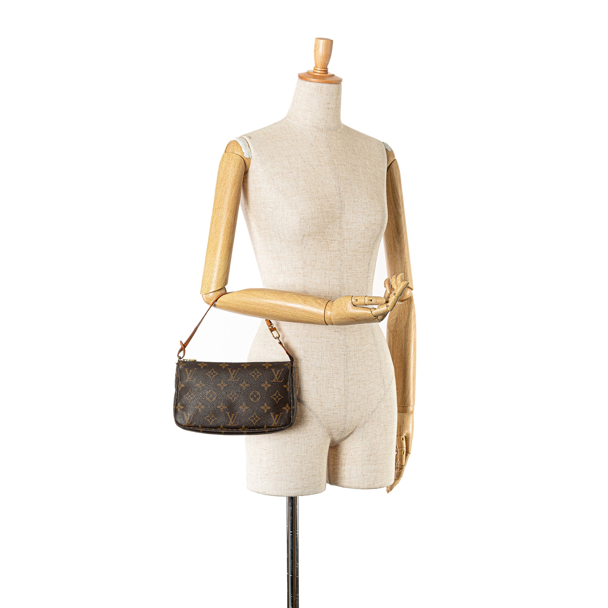 Louis Vuitton | Pre-Owned Monogram Pochette Accessoires | Brown