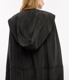Another Tomorrow Parka in Black – Lyocell Women's Outerwear