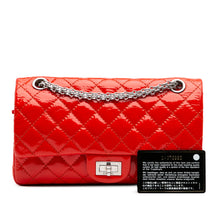 Chanel | Pre-Owned Reissue 2.55 Patent Double Flap 225 | Red