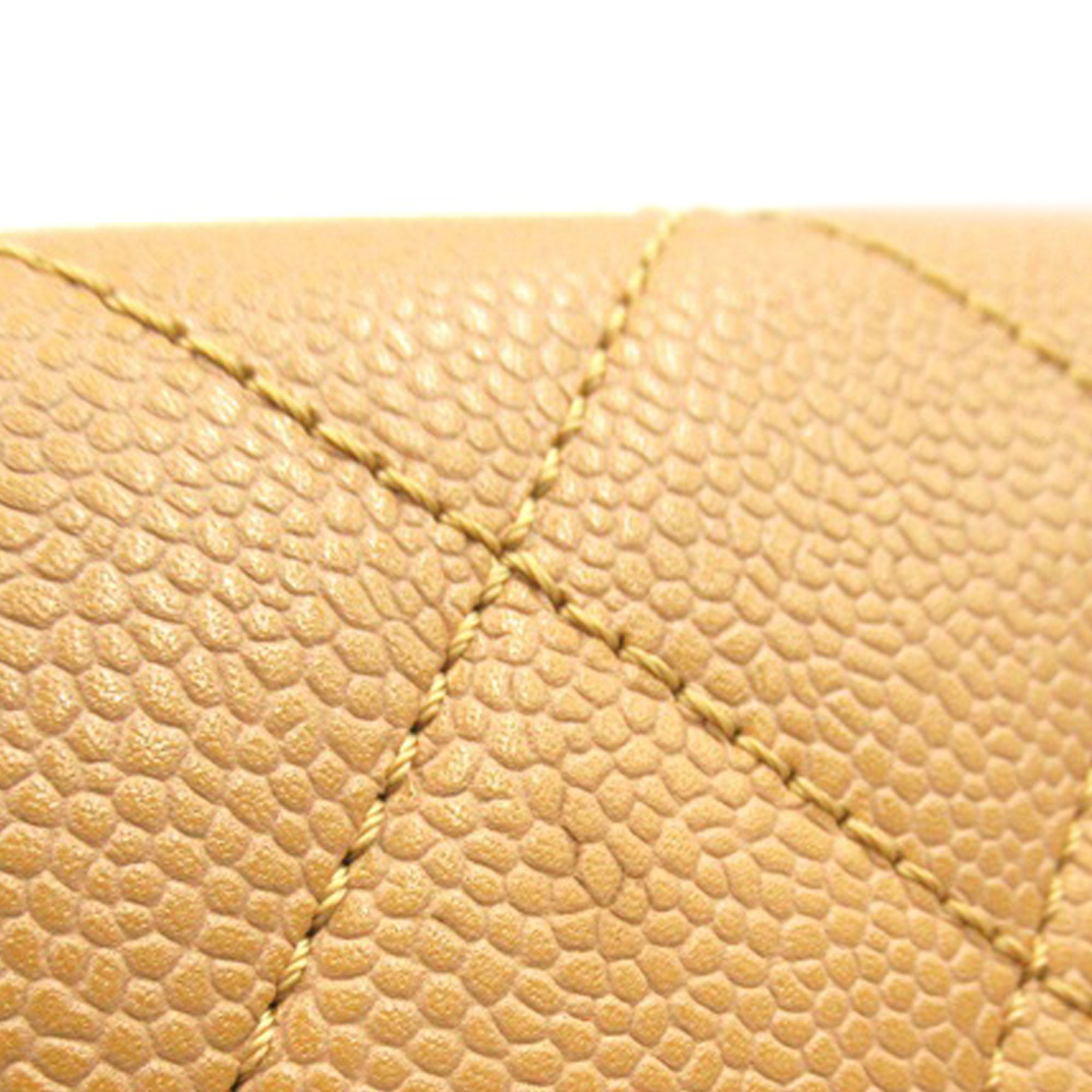 Chanel | Pre-Owned Caviar Kelly Top Handle Bag | Brown/Light Brown