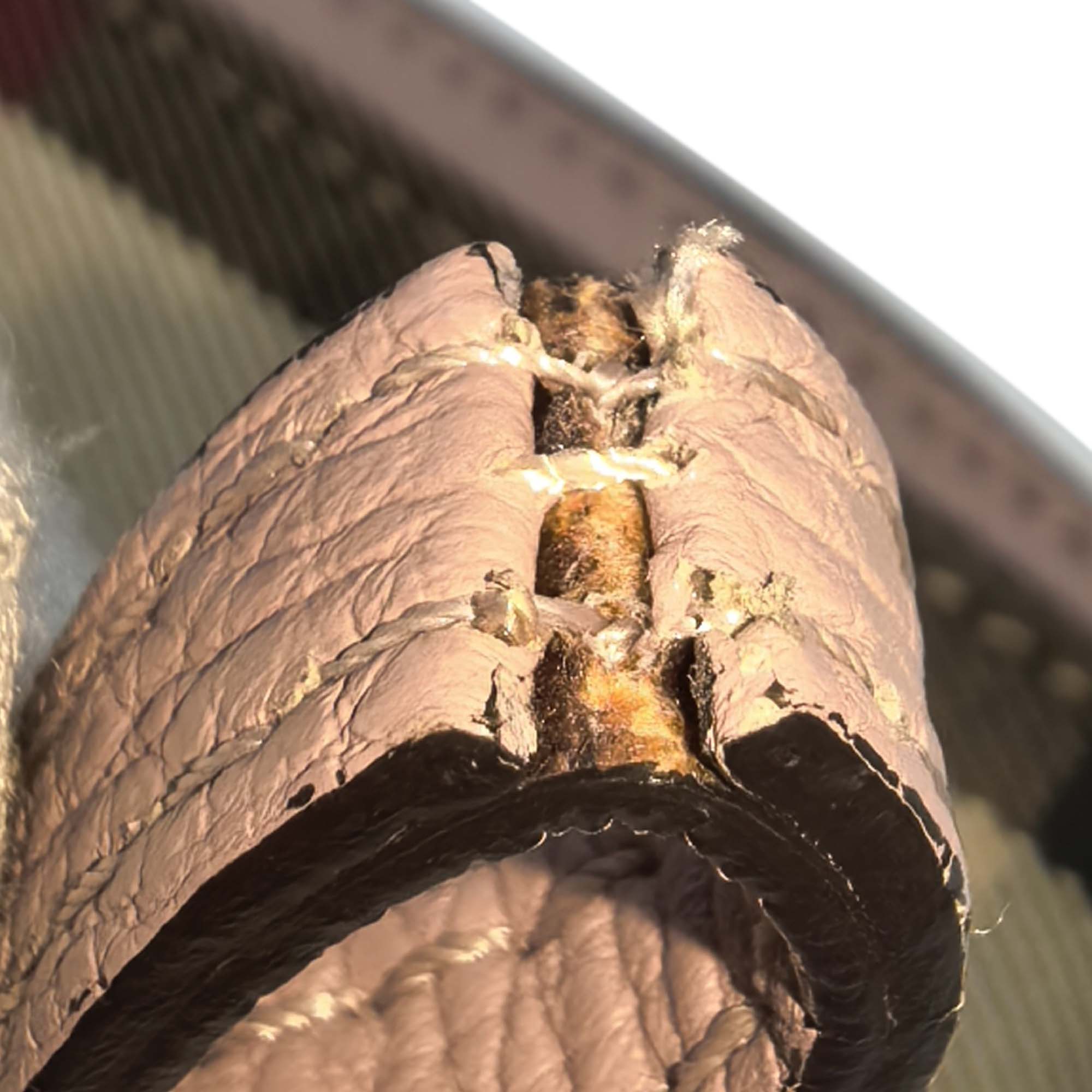 Burberry | Pre-Owned Small House Check Canvas Derby Macken Crossbody | Pink/Light Pink