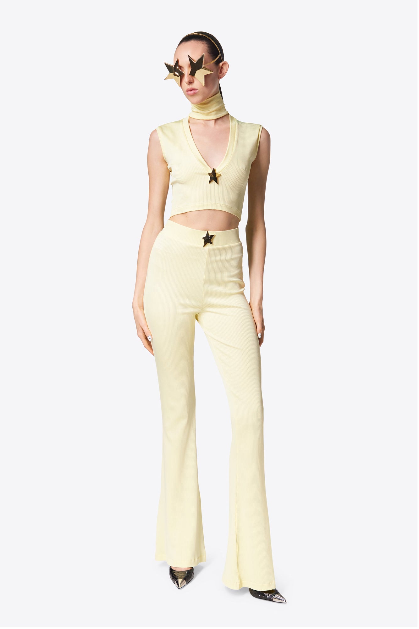 Star Stud Sleeveless Top