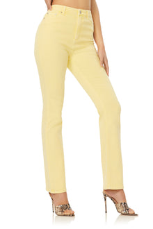 Heston Straight Leg Pant | Canary Yellow