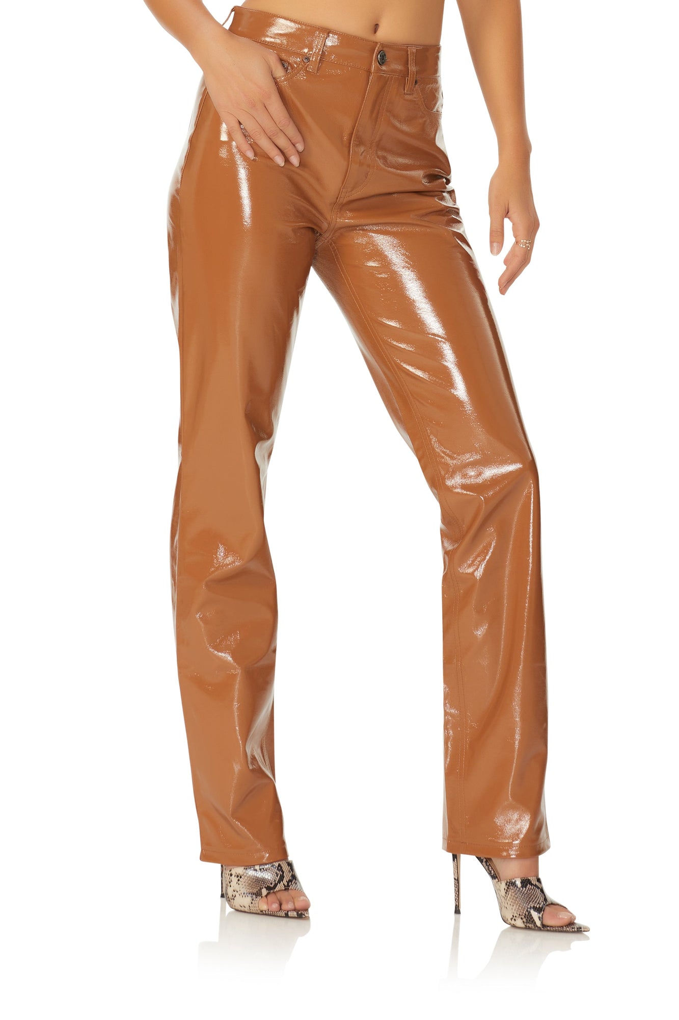 Heston Straight Leg Pant | Camel