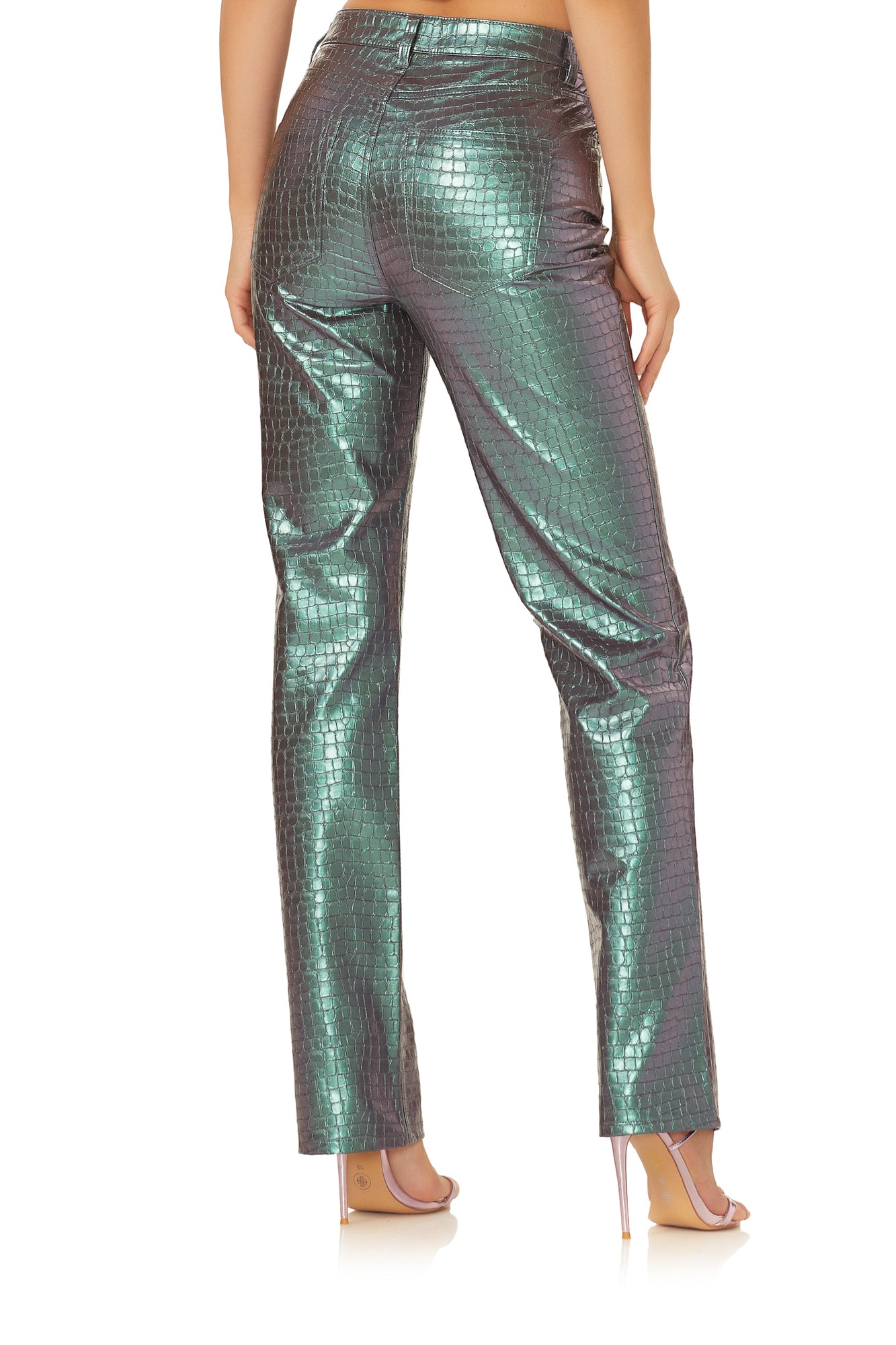 Heston Straight Leg Pant | Mermaid Iridescent