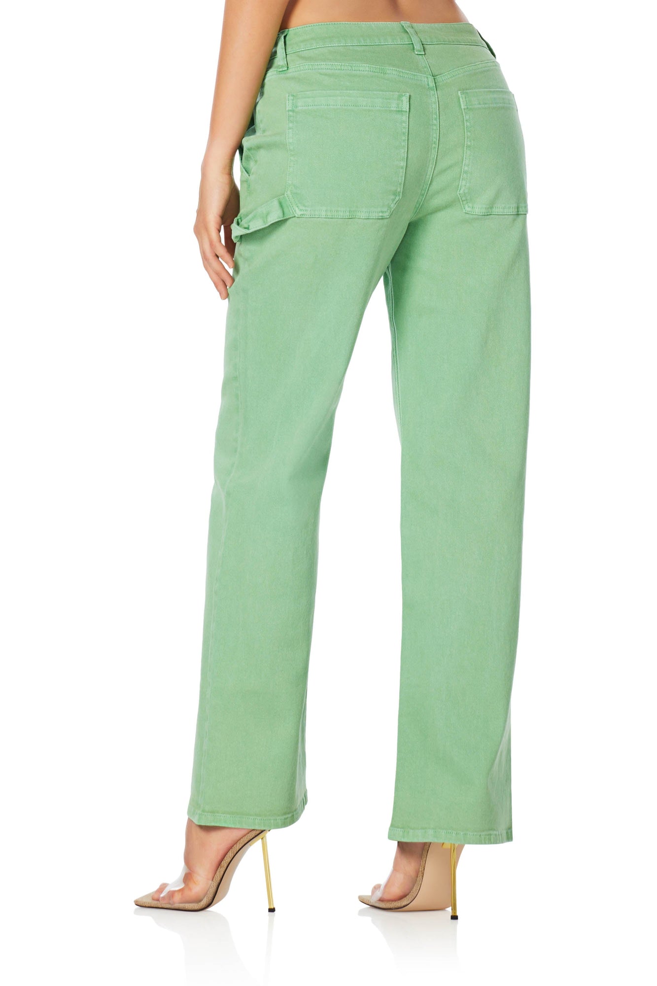 Fez Straight Leg Jeans | Kelly Green