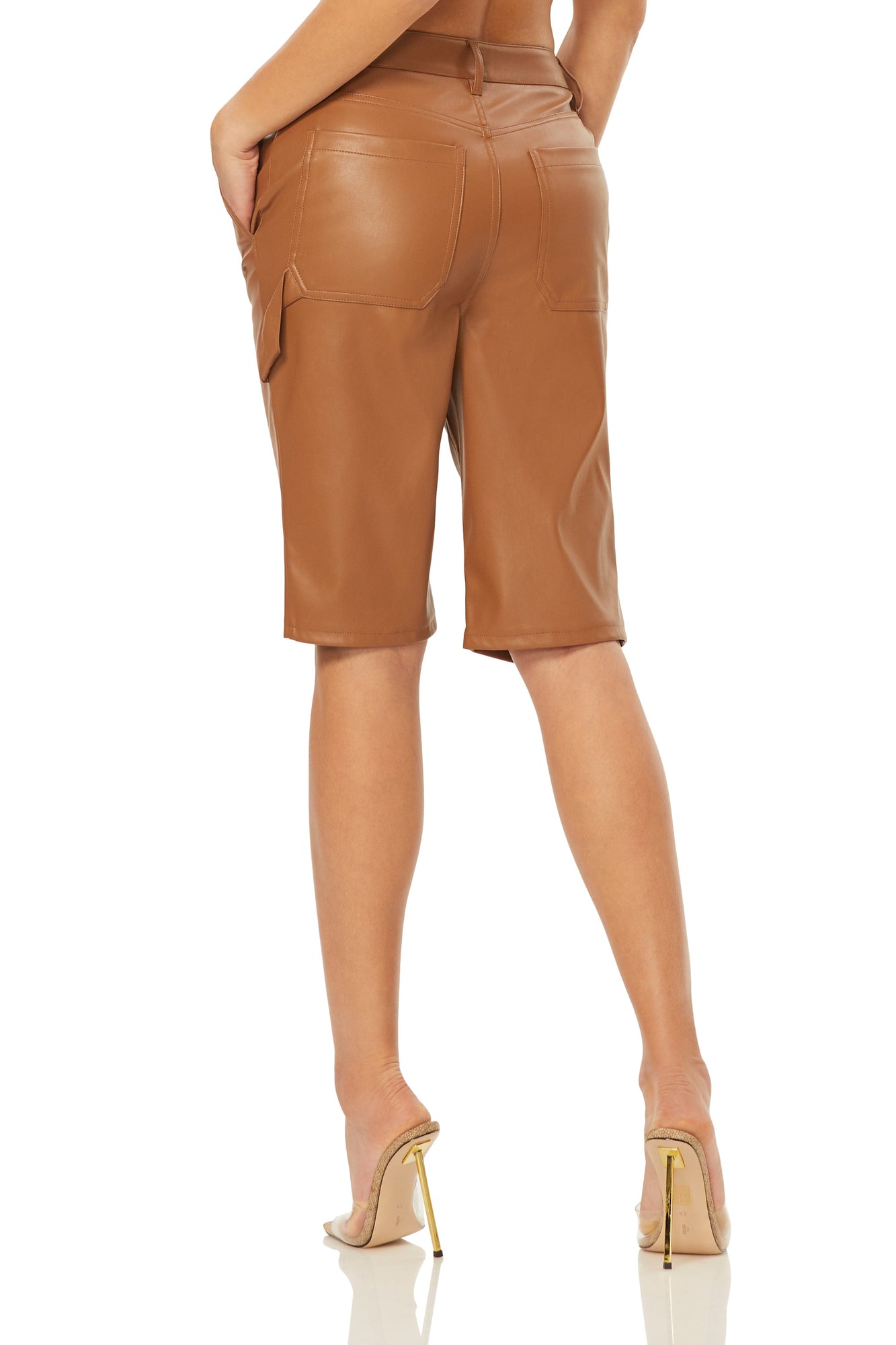 Jasen Utility Bermuda | Brown Sugar