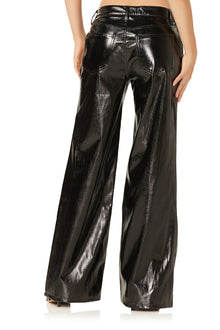 Xander Wide Leg Pant | Noir