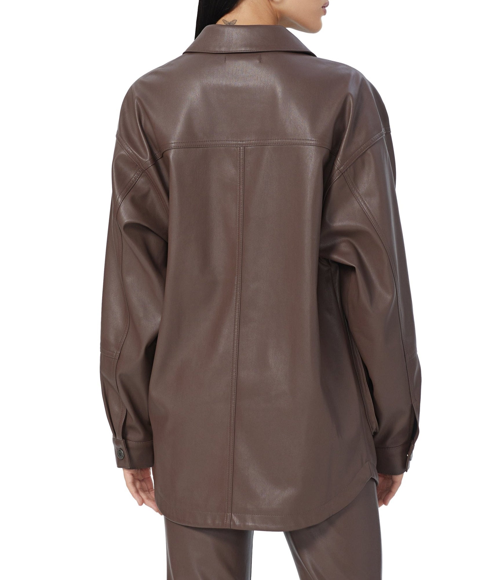 Bruno Cargo Shacket | Brown