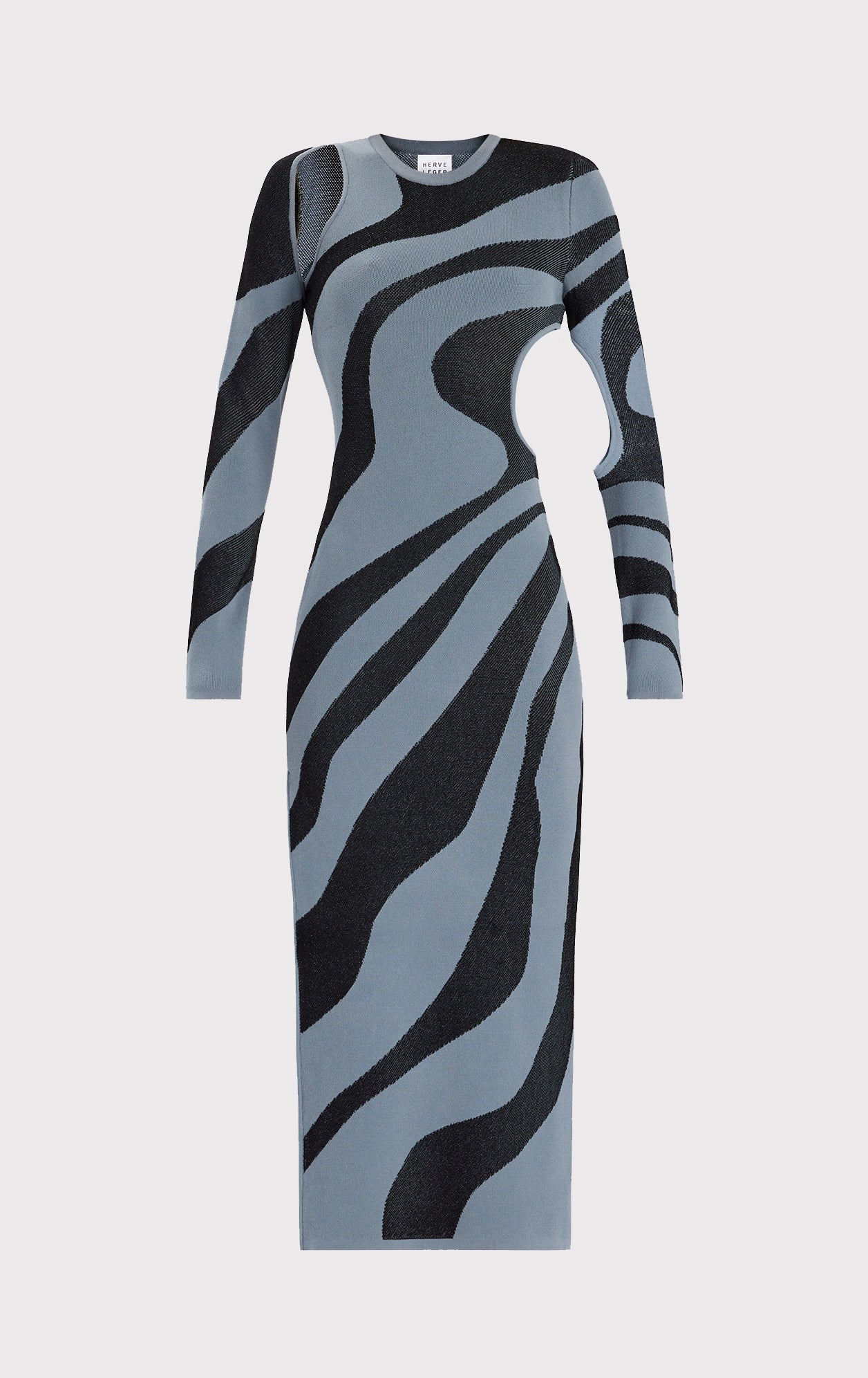 Abstract Jacquard Gown | Cinder & Black