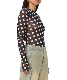 Kaylee Top | Diagonal Dot