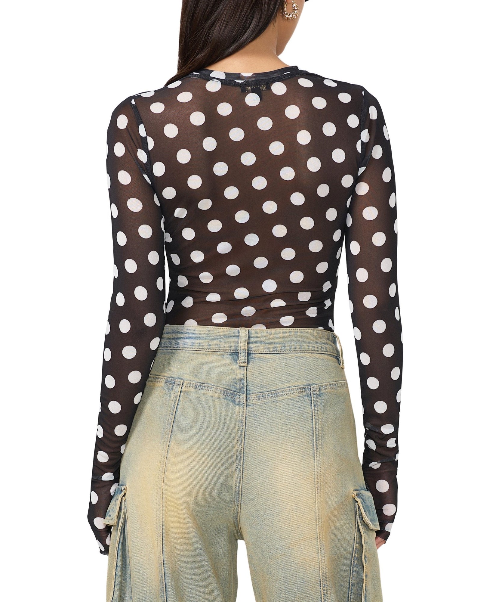 Kaylee Top | Diagonal Dot