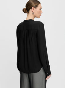 Athena Crewneck Top | Black