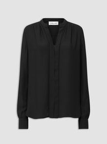 Athena Crewneck Top | Black