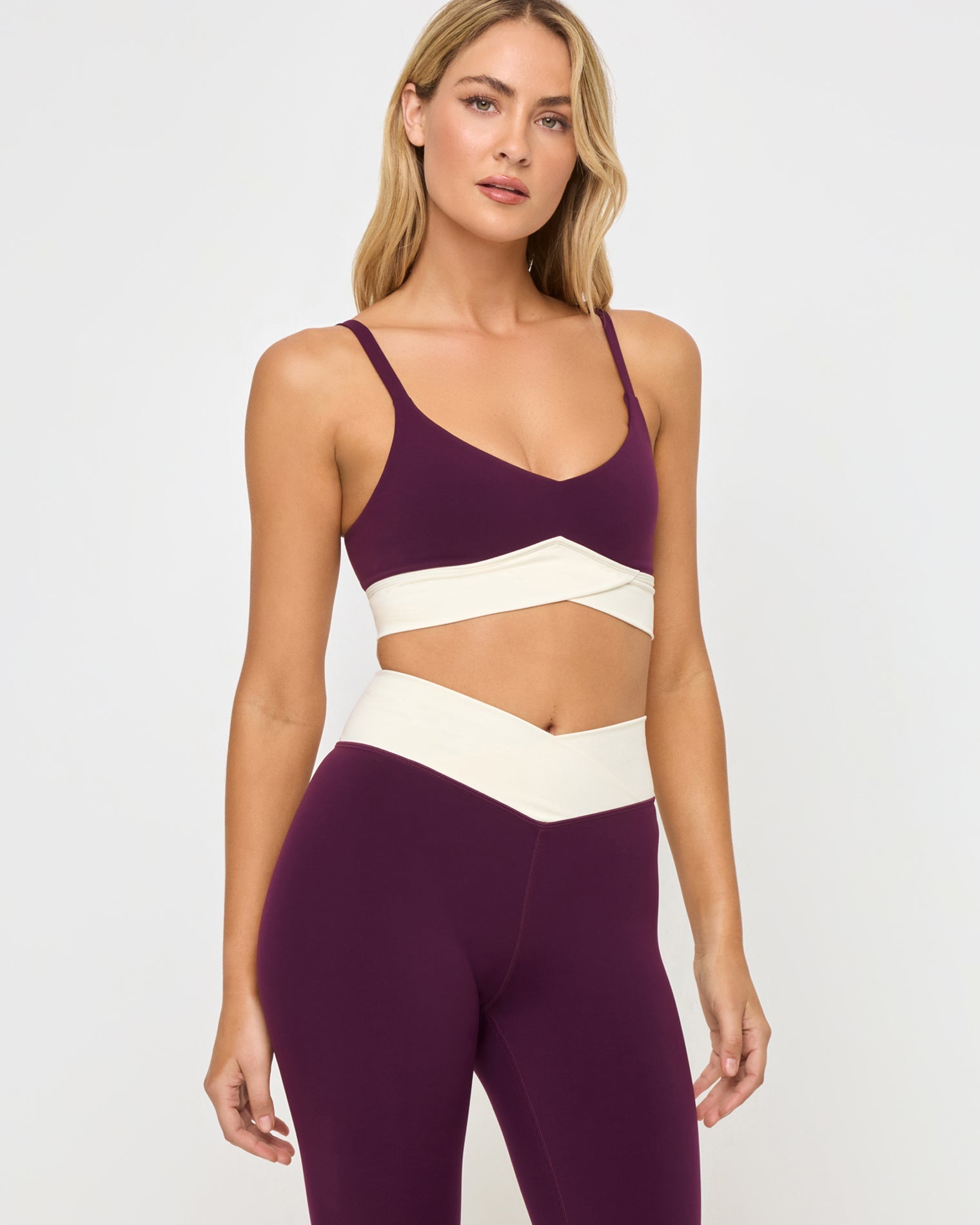 Unmatched Bra | Plum-Cream