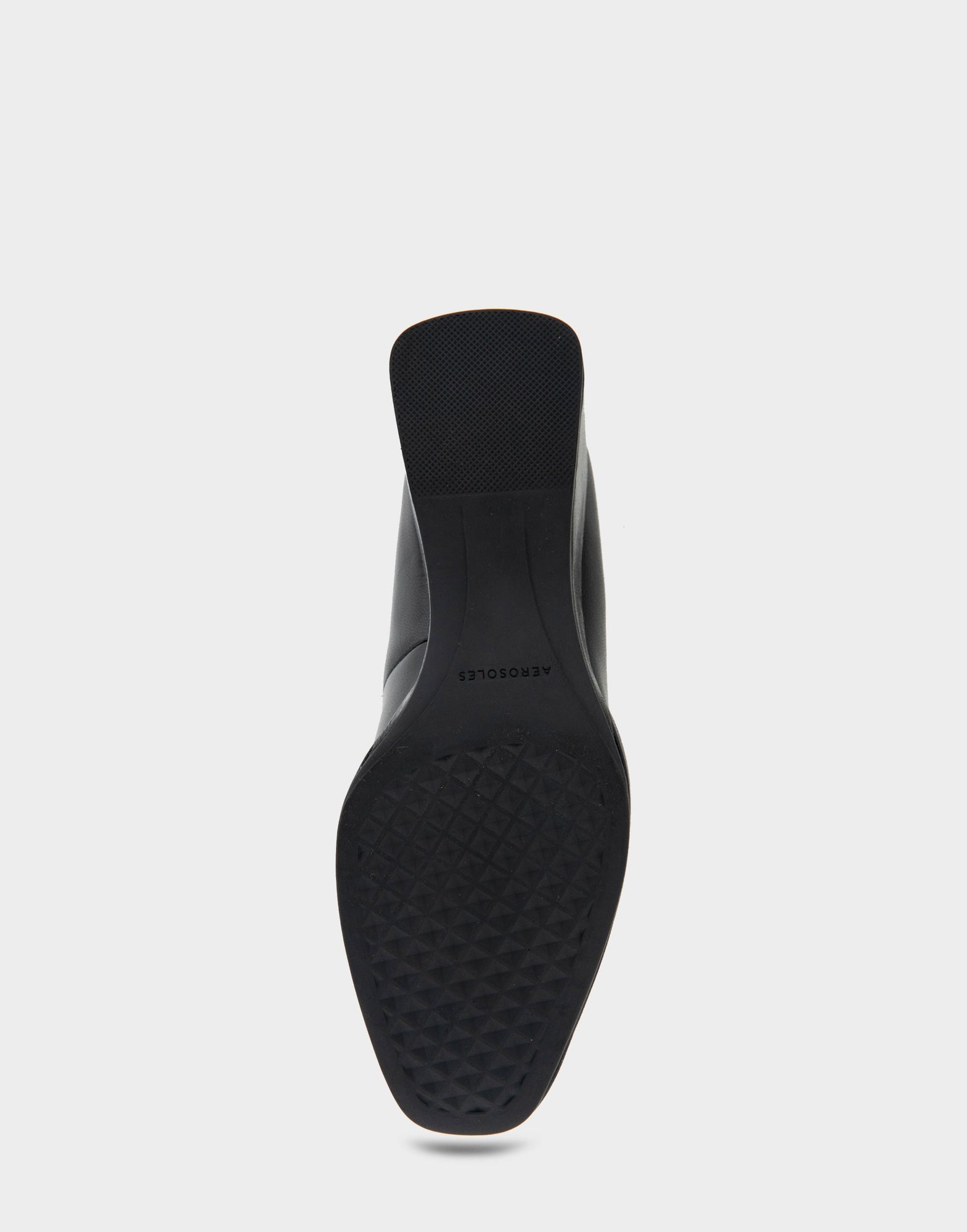 Aurora Pump Heel | Black Leather