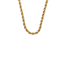 The Narrow Rope Necklace (Emily Didonato X Argento Vivo) | 18K Yellow Gold-Plated