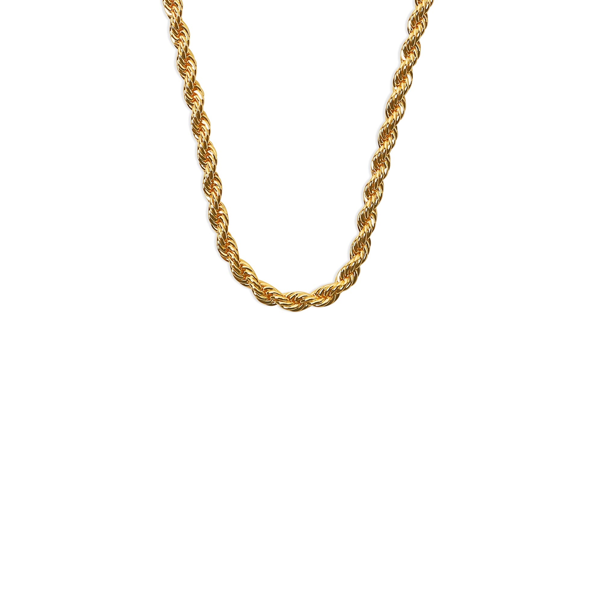 The Narrow Rope Necklace (Emily Didonato X Argento Vivo) | 18K Yellow Gold-Plated