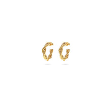 The Rope Hoops (Emily Didonato X Argento Vivo) | 18K Yellow Gold-Plated