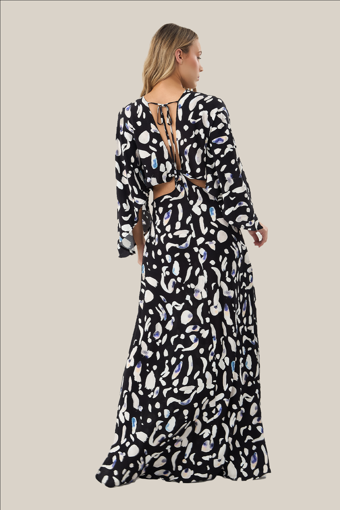 dark blue dress long sleeve Audrey Dress Long Sleeve (Navy) XS main image 1