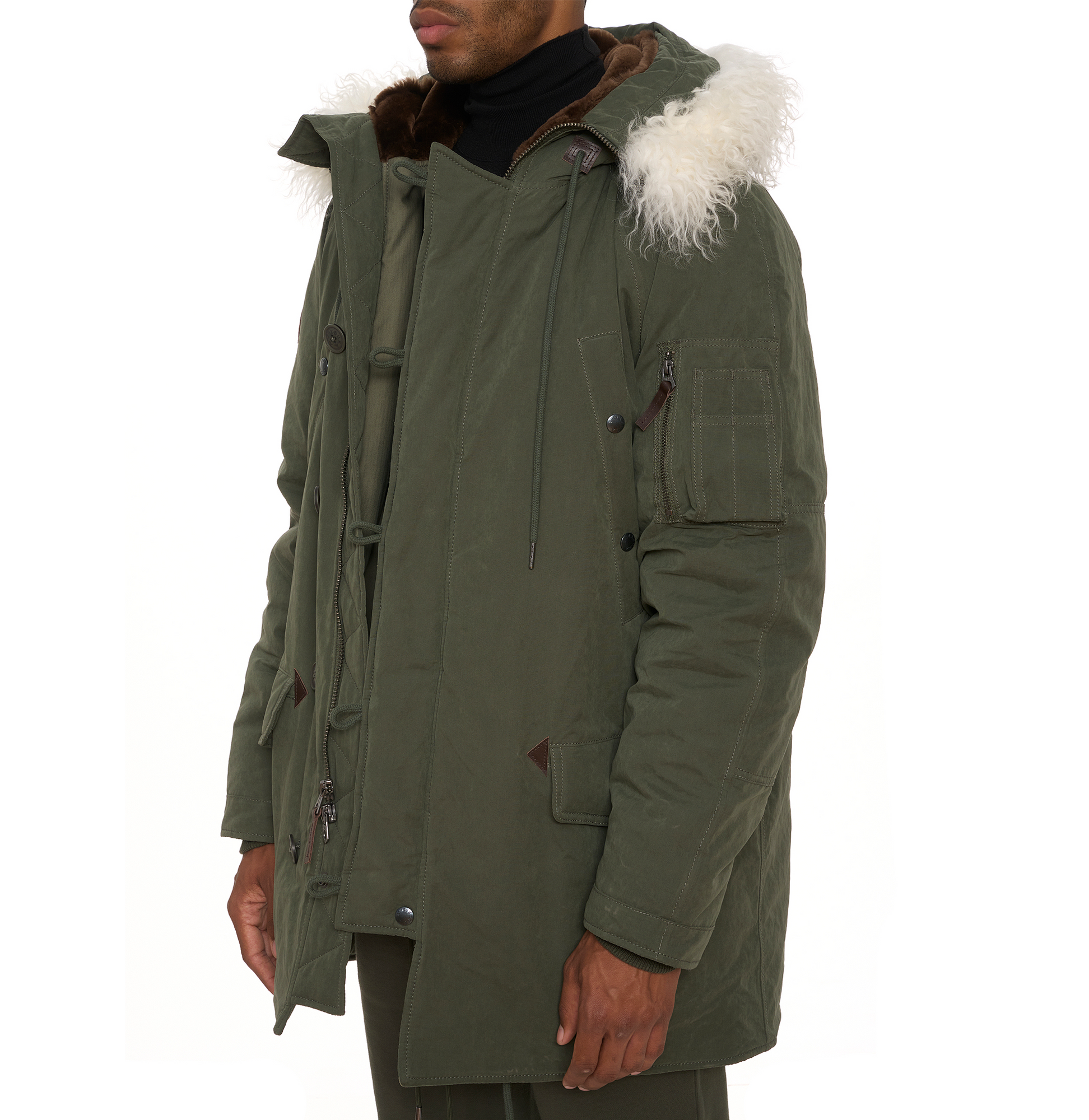 N-3B Snorkel Jacket | Flight Green