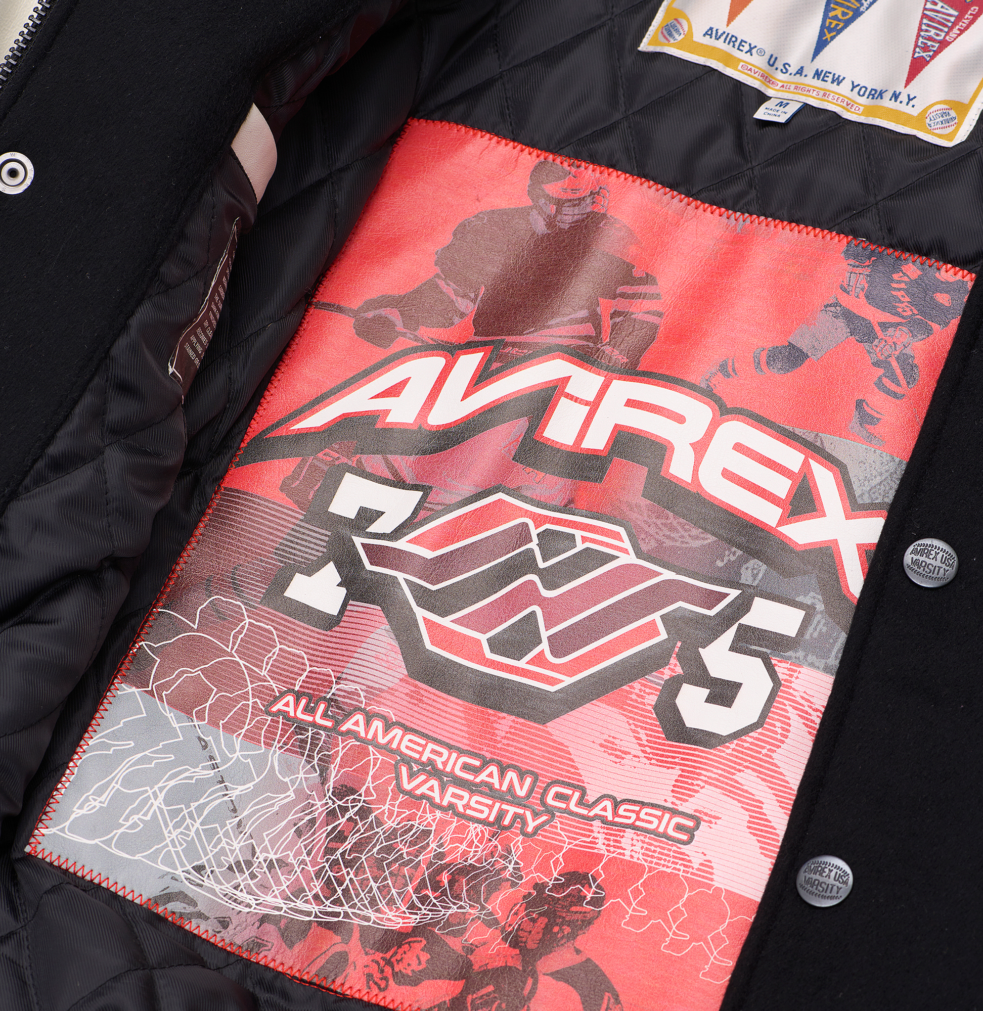Omega Wool-Leather Jacket | Black