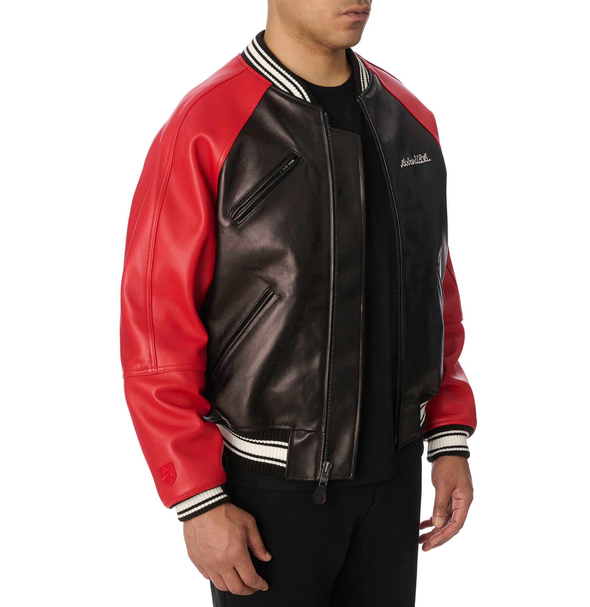 Track & Field Varsity Jacket | Black