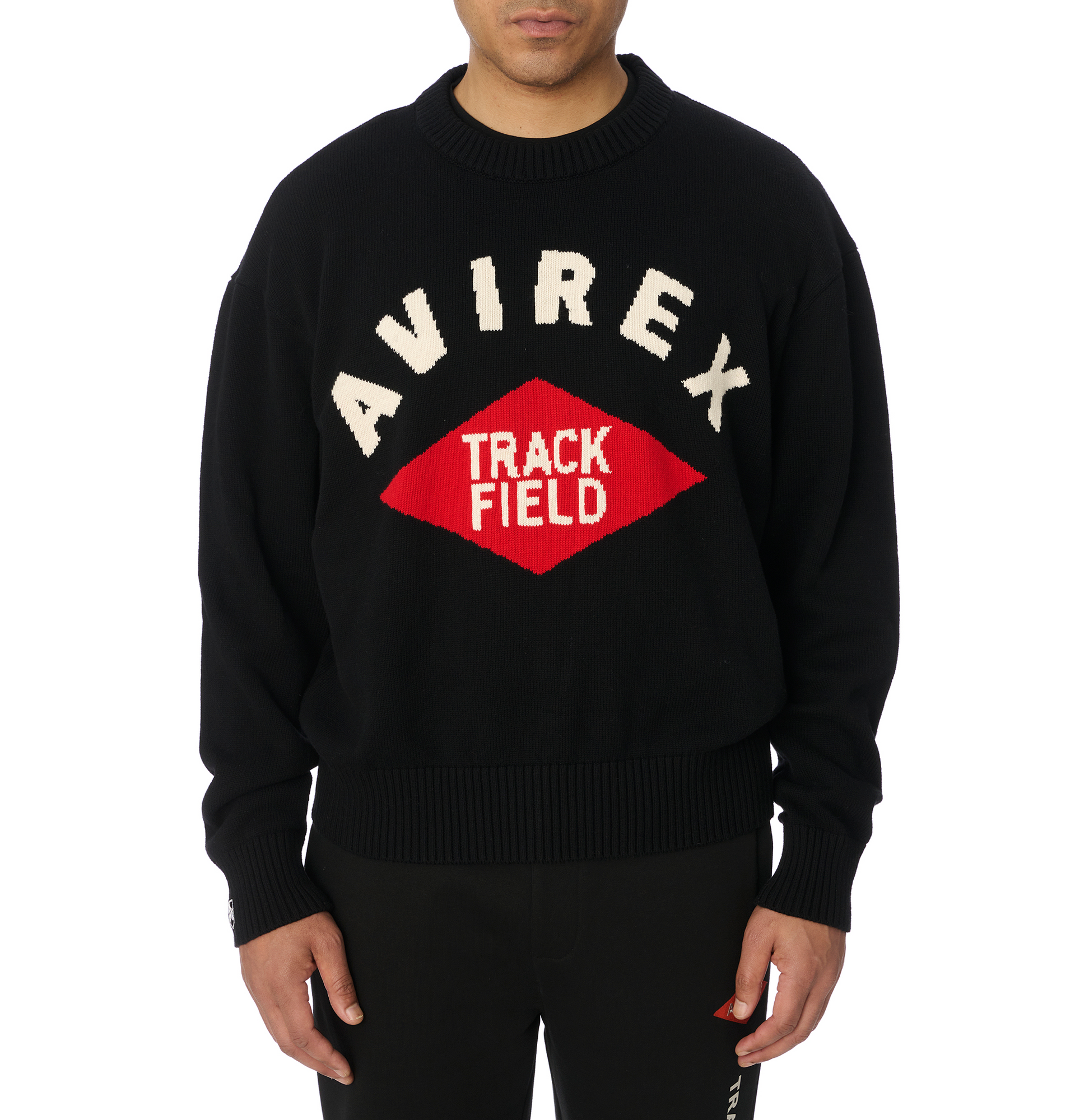 Track & Field Sweater | Black