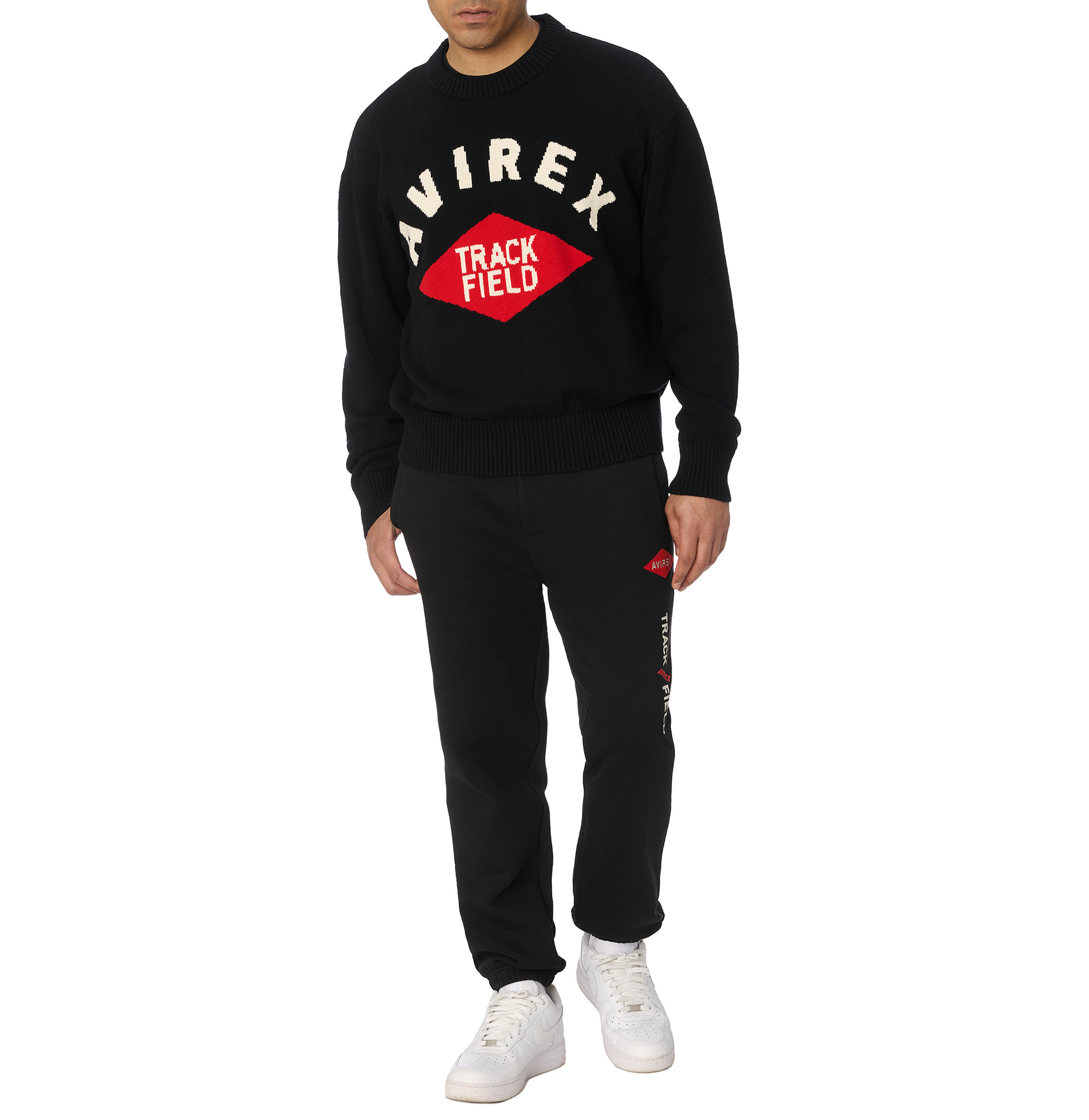 Track & Field Sweater | Black