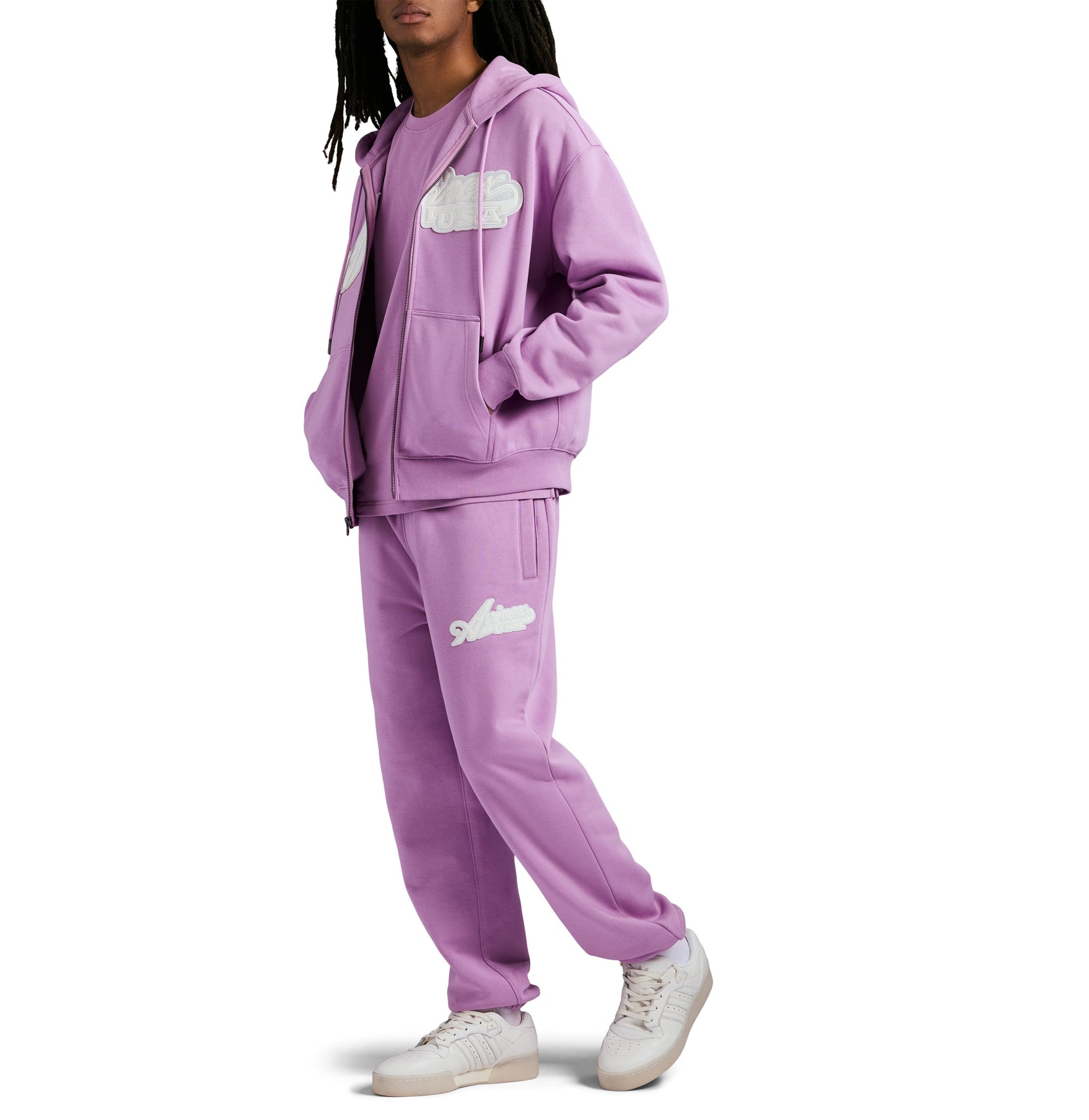 Script Hoodie | Violet