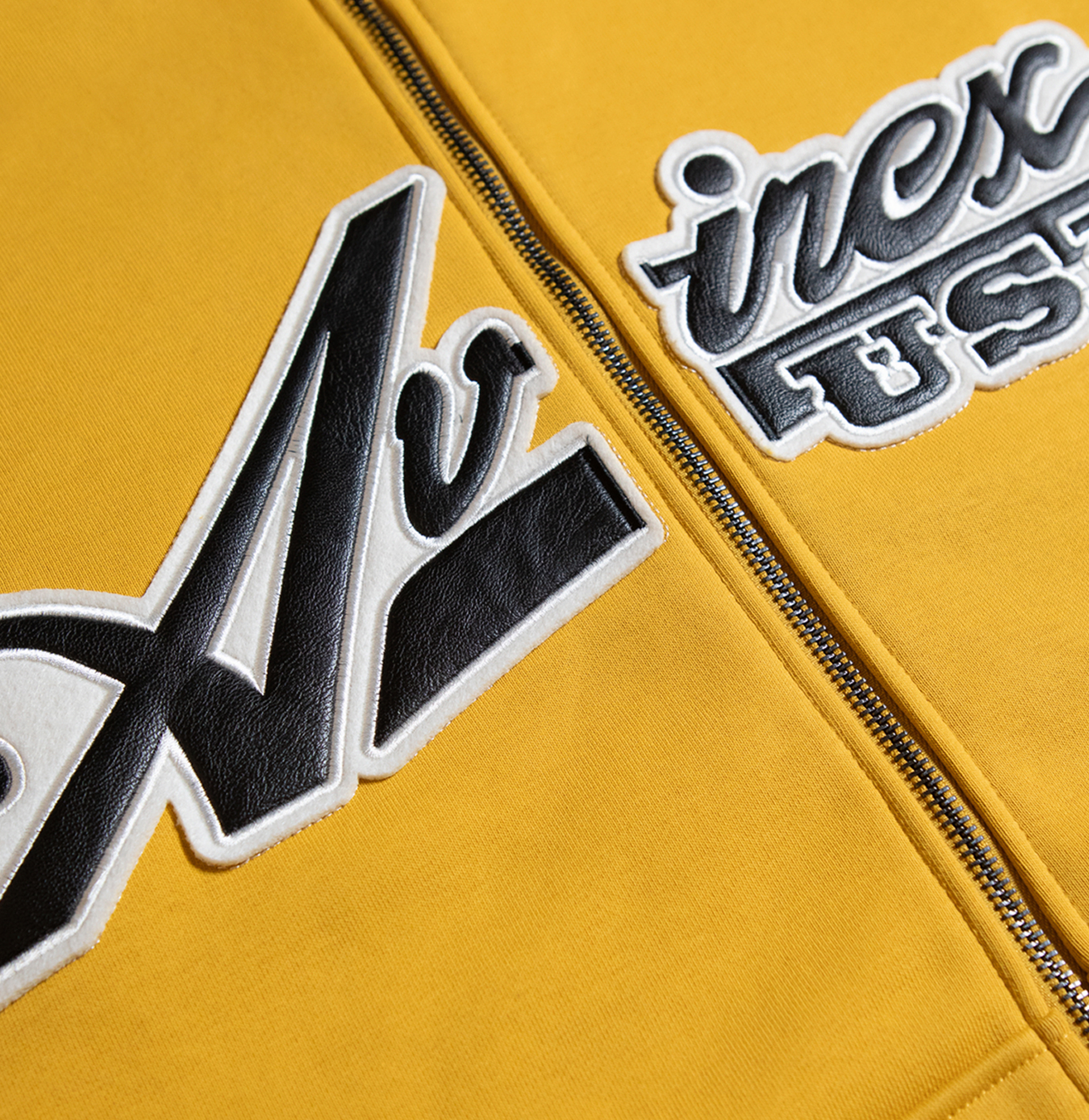 Script Hoodie | Mustard