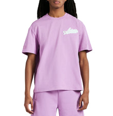 Script Tee | Violet