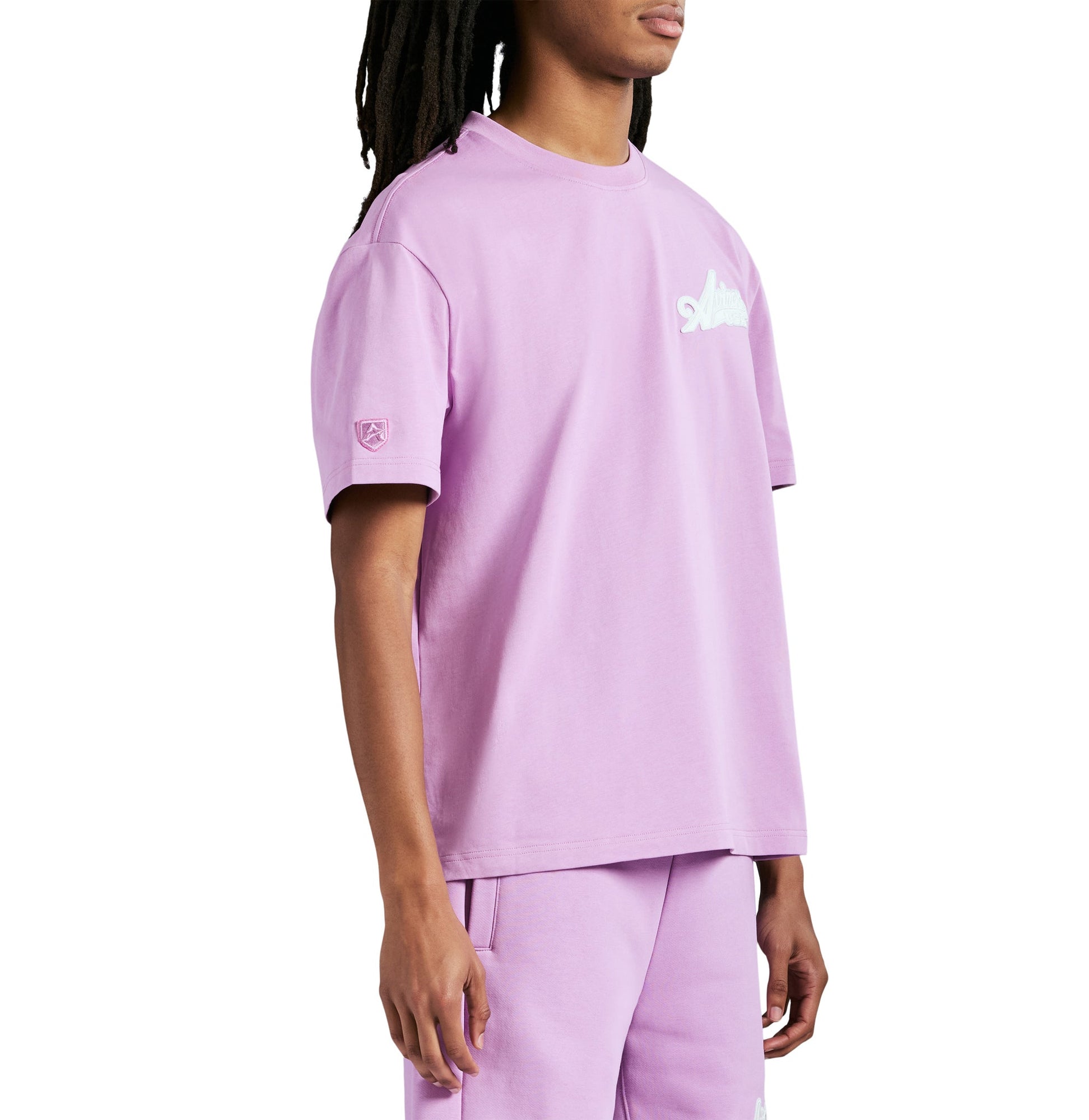 Script Tee | Violet