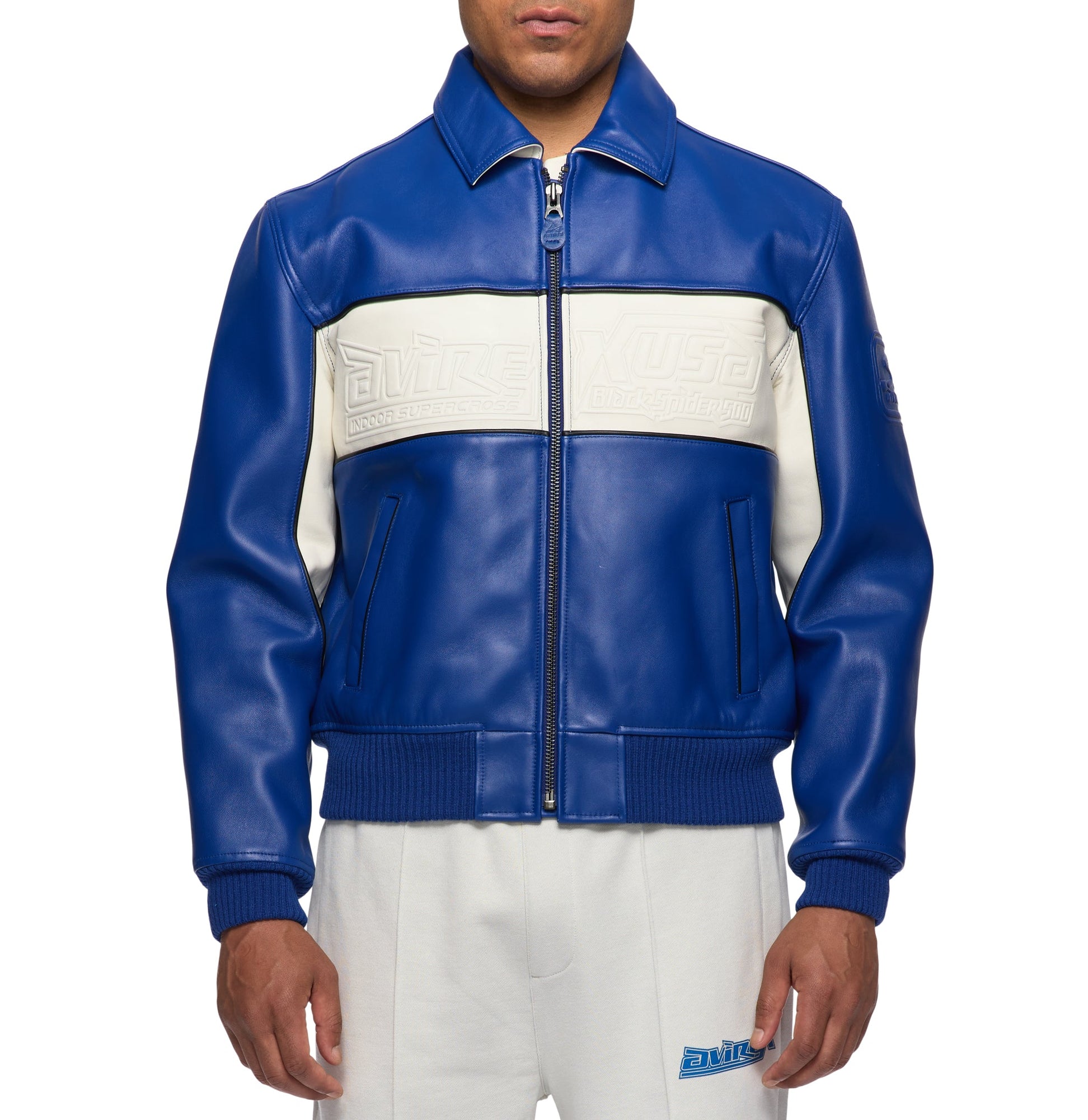Super Spider Racer Jacket | Mazarine Blue
