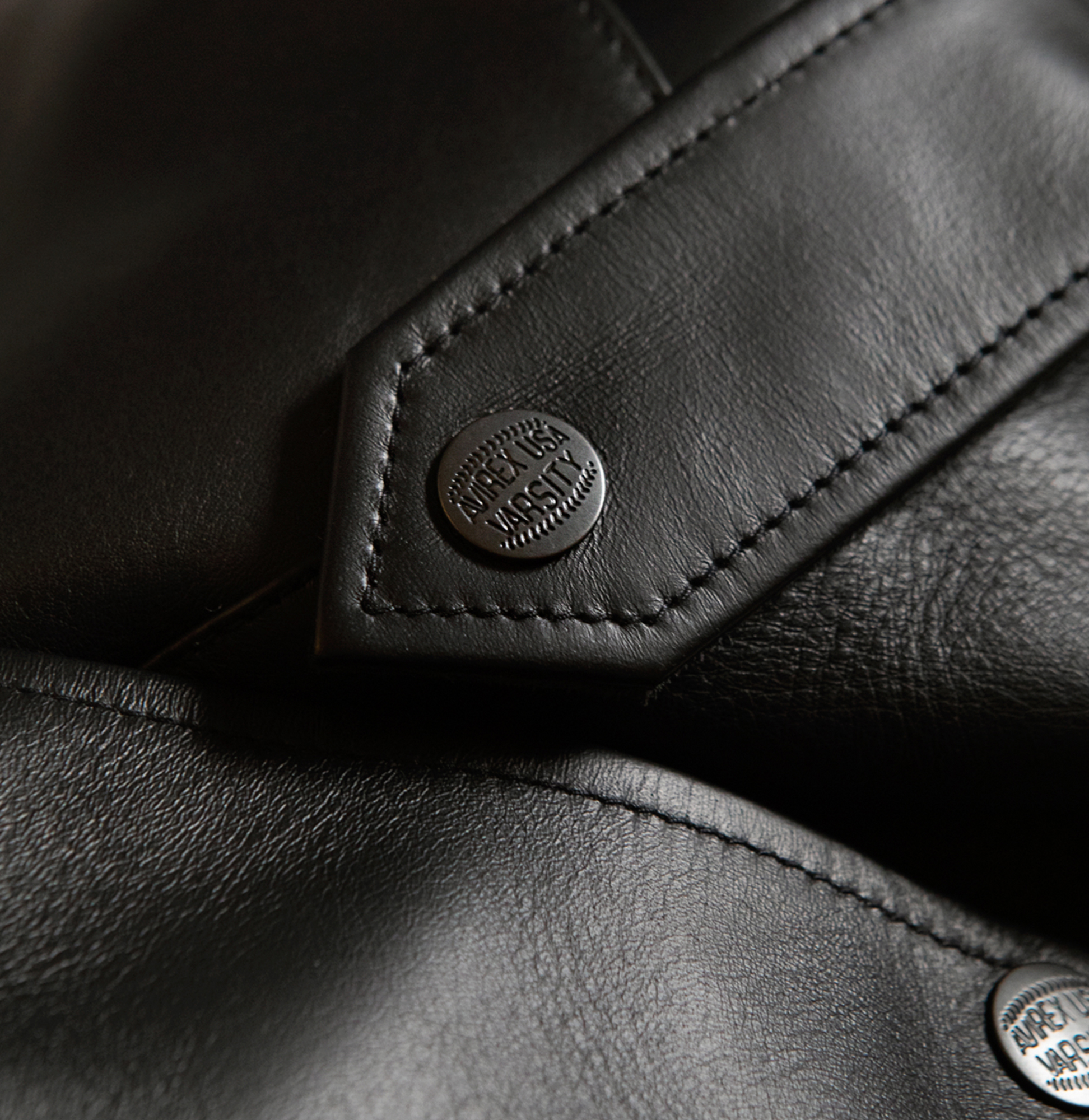 Usa Tour Motorcycle Jacket | Black