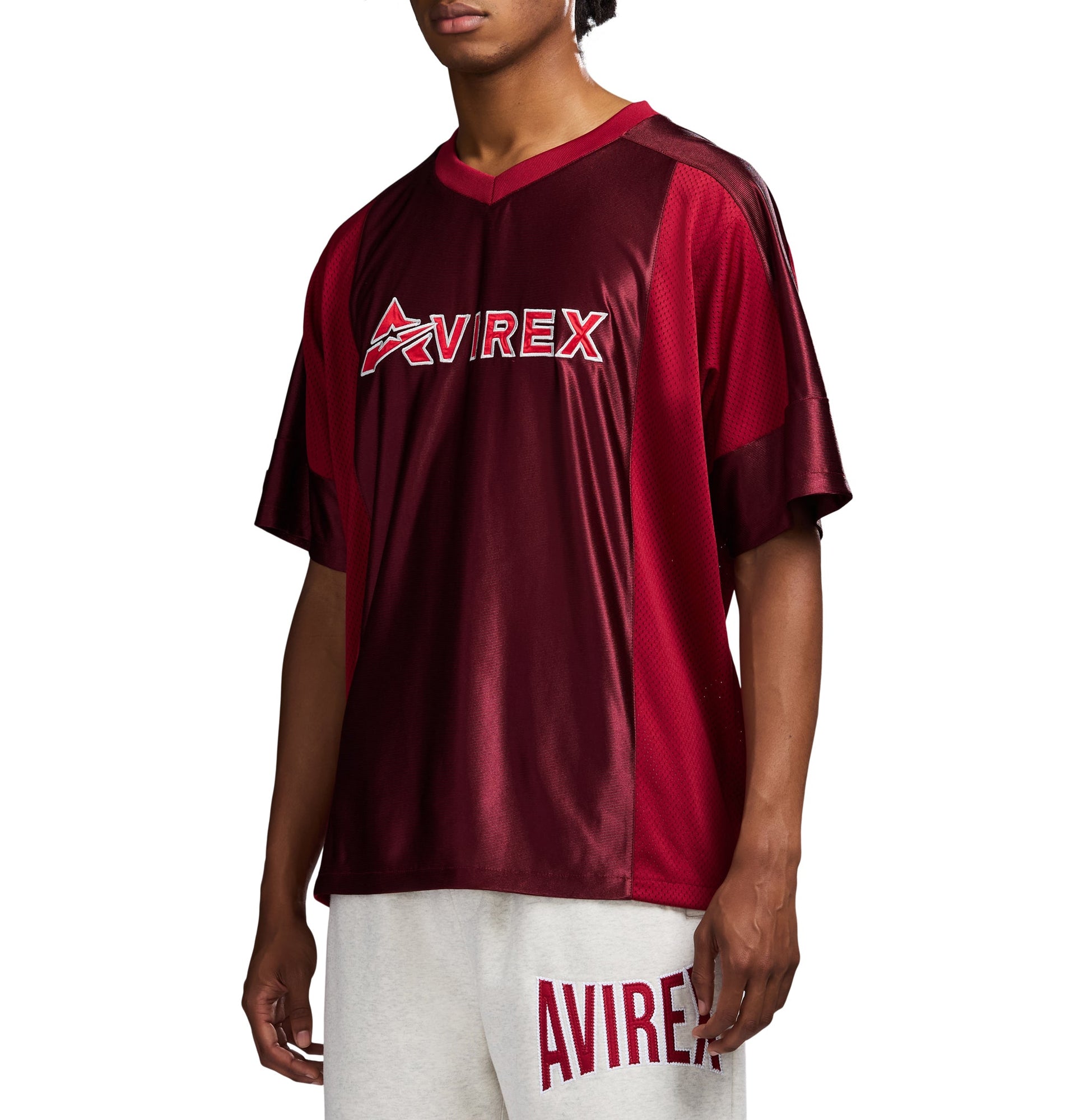 Avirex Jersey | Dark Cherry