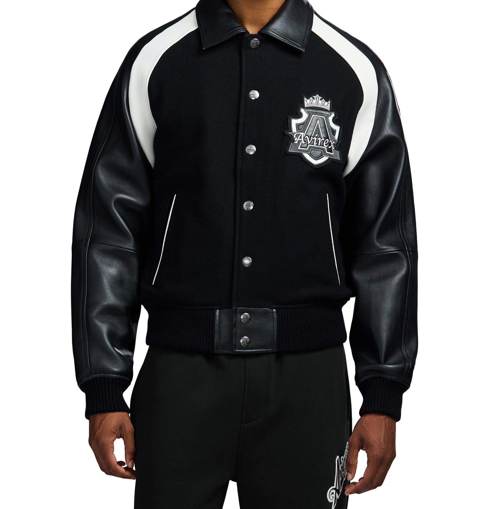 完売品 AVIREX Aviator’s King 羊革レザージャケット黒2XL Kings Jacket | Black