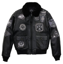 The G-1 Flight Jacket | Jet Black