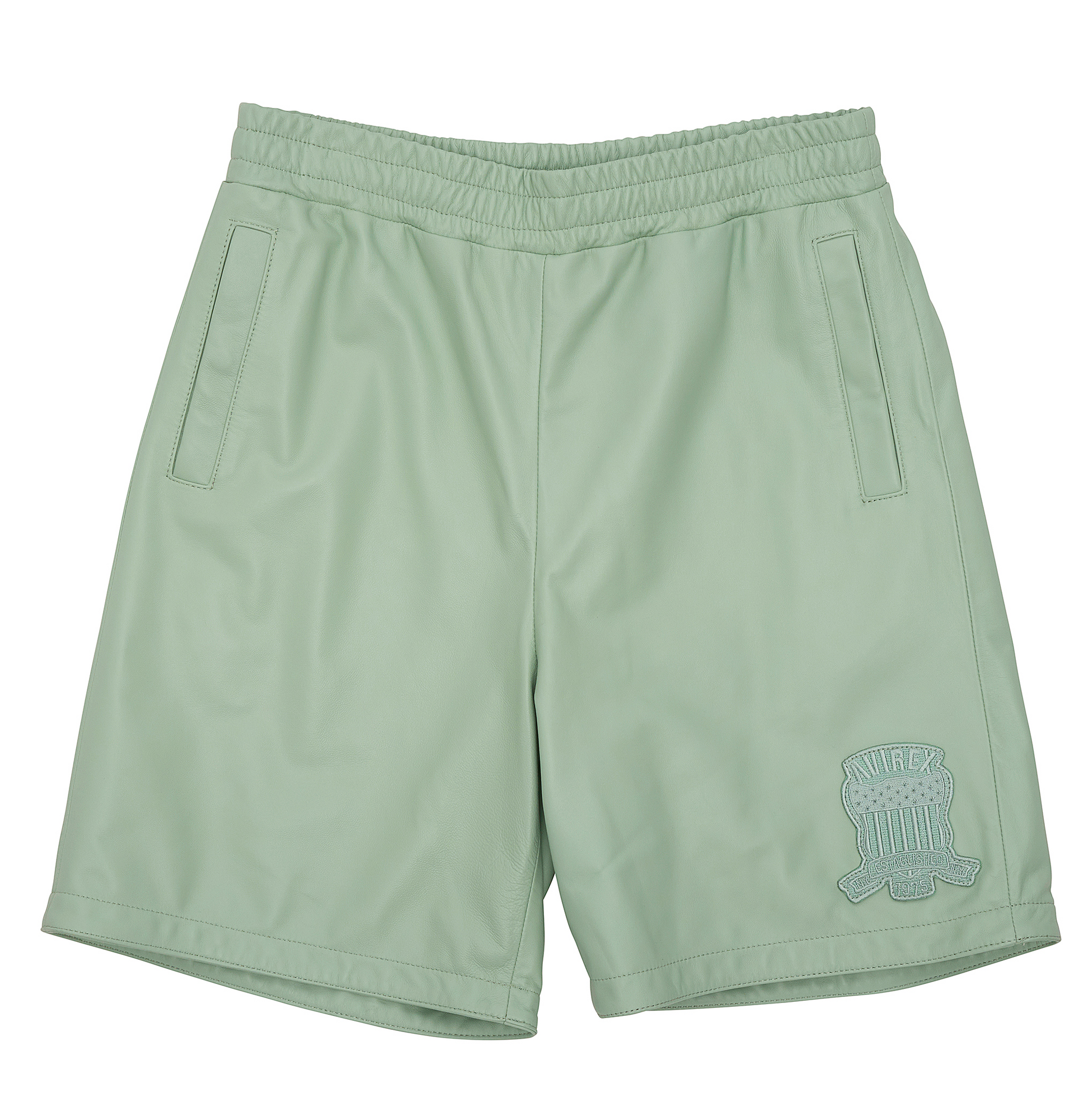 Nappa Leather Short | Seafoam