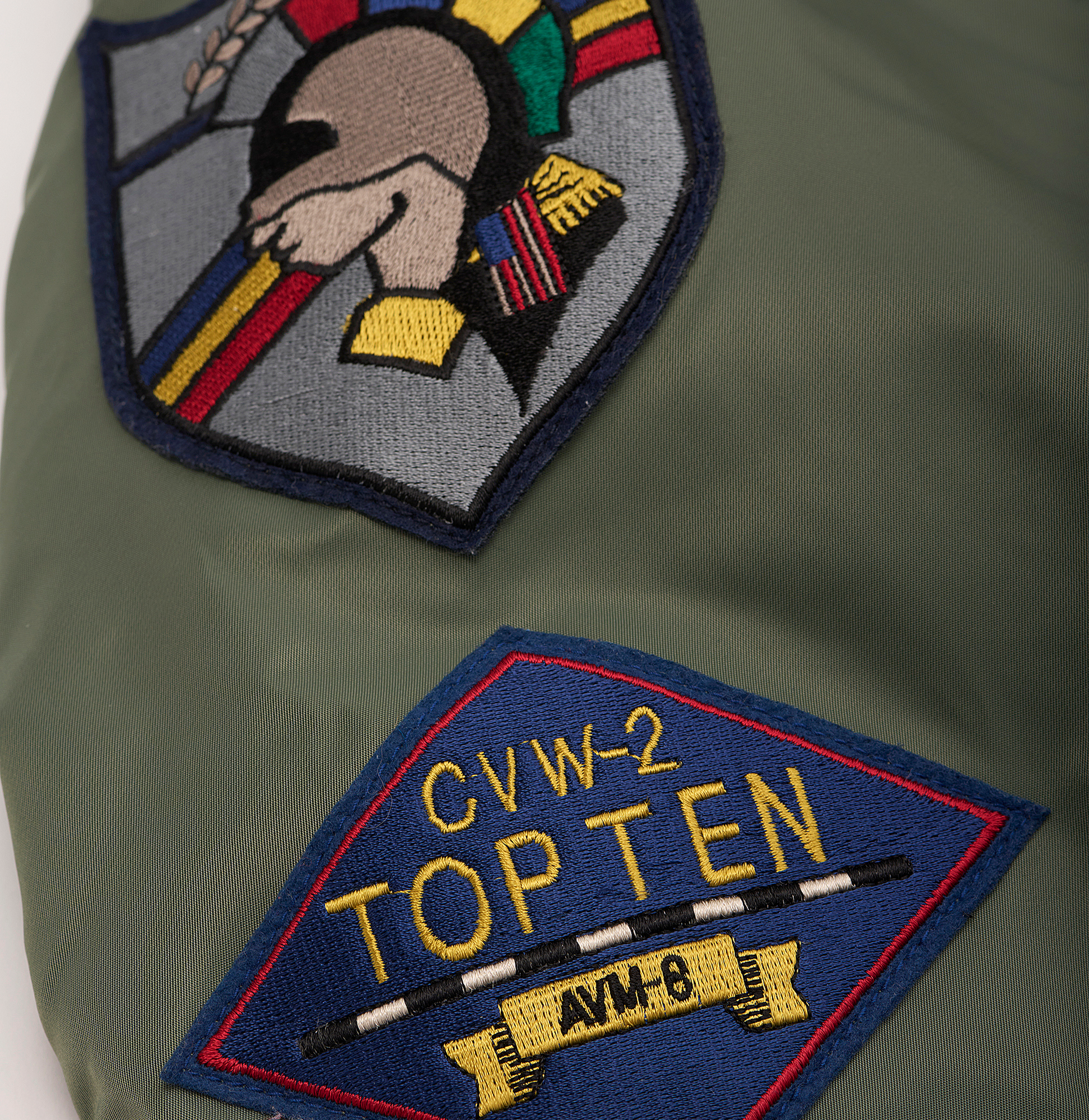 Cwu Satin Flight Jacket | Flight Green
