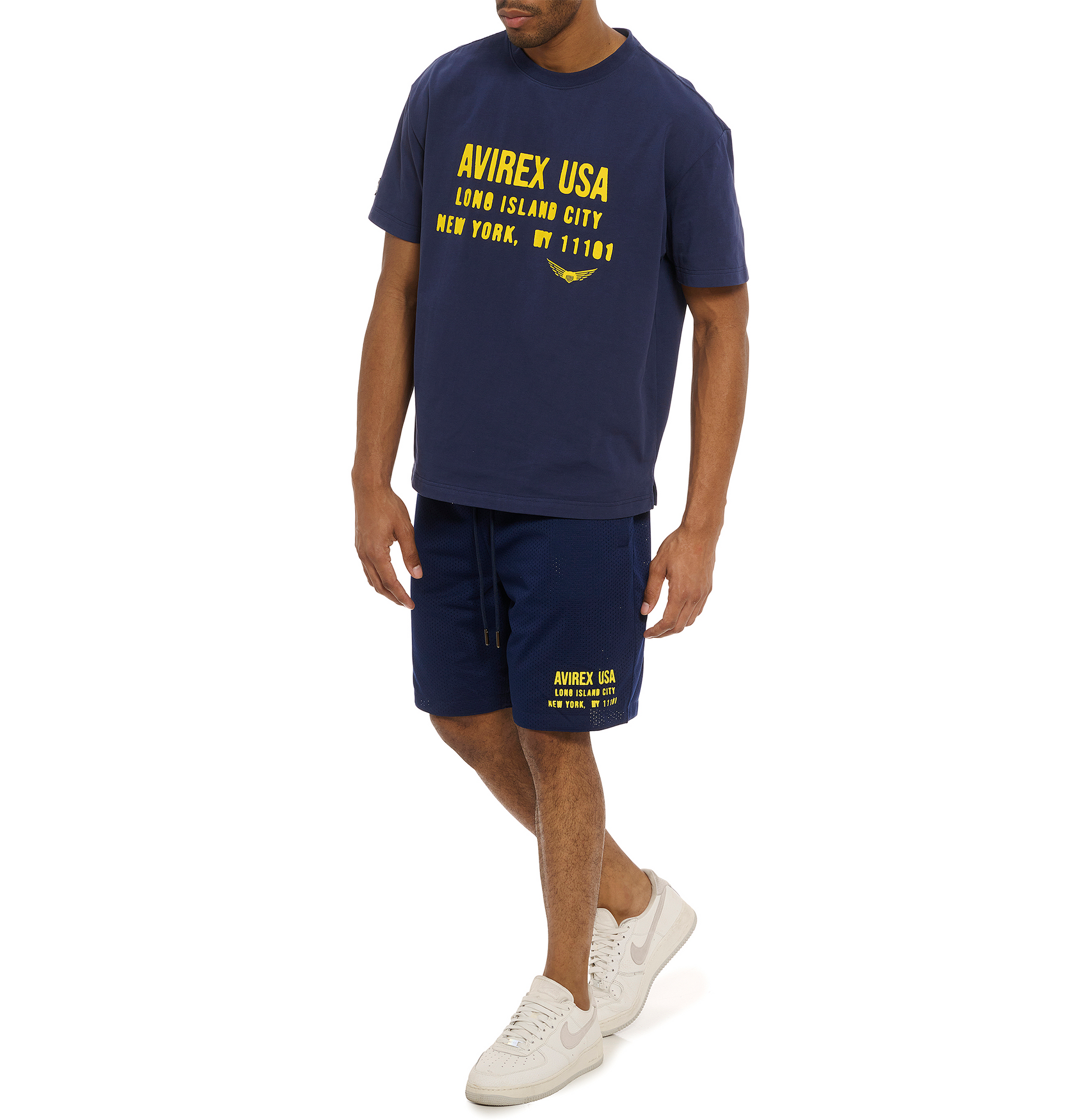 Aviator Mesh Short | Varsity Blue